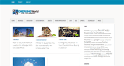 Desktop Screenshot of emergingworld.org